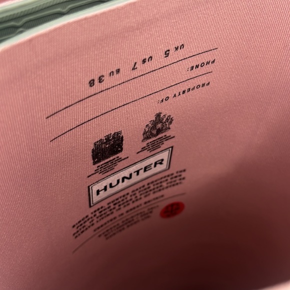 Hunter Original Tall Rain women’s boots - Picture 8 of 12